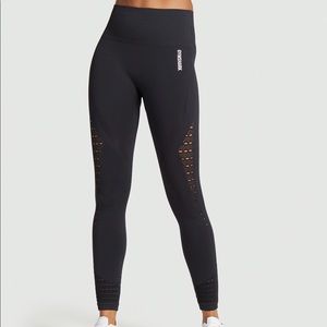 GYMSHARK Energy+ Seamless Leggings - black